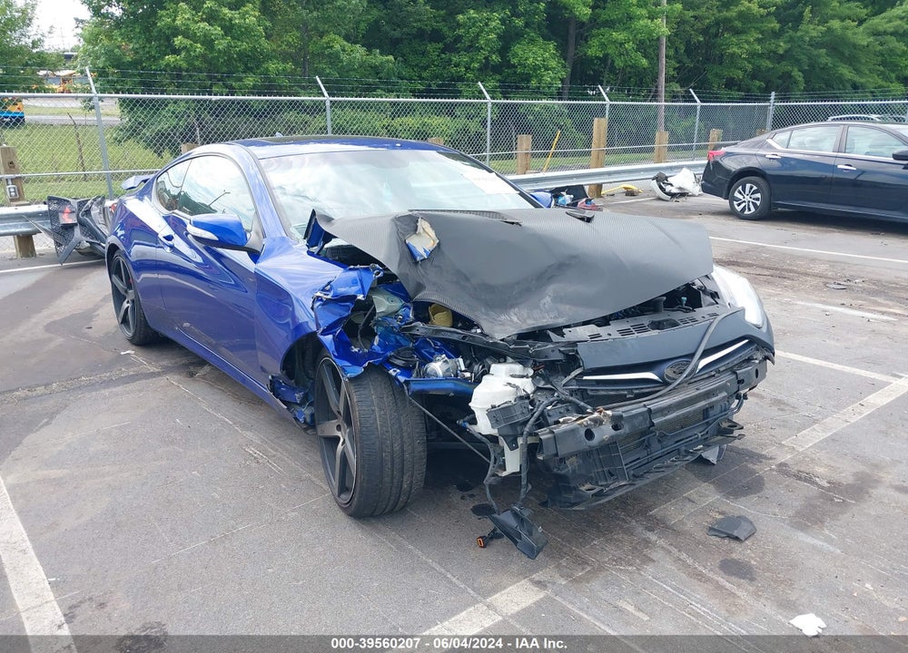 2013 HYUNDAI GENESIS 3.8 TRACK VIN: KMHHU6KJ6DU096002