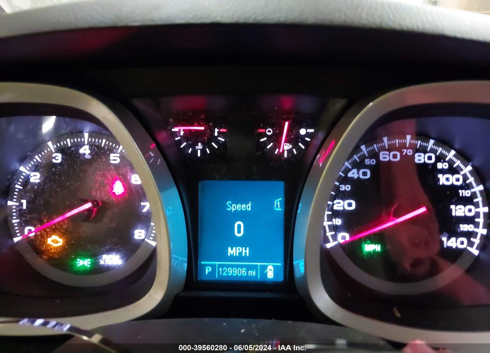 2012 CHEVROLET EQUINOX 1LT VIN: 2GNFLEEK5C6234288