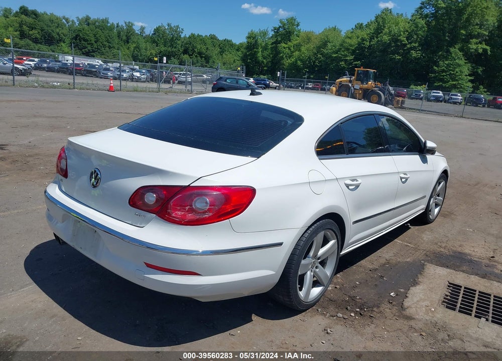 2012 VOLKSWAGEN CC LUX VIN: WVWHP7AN9CE500330