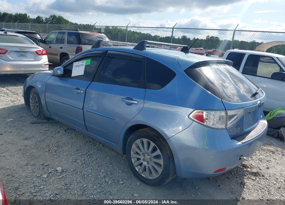 2011 SUBARU IMPREZA 2.5I PREMIUM VIN: JF1GH6B64BH803027