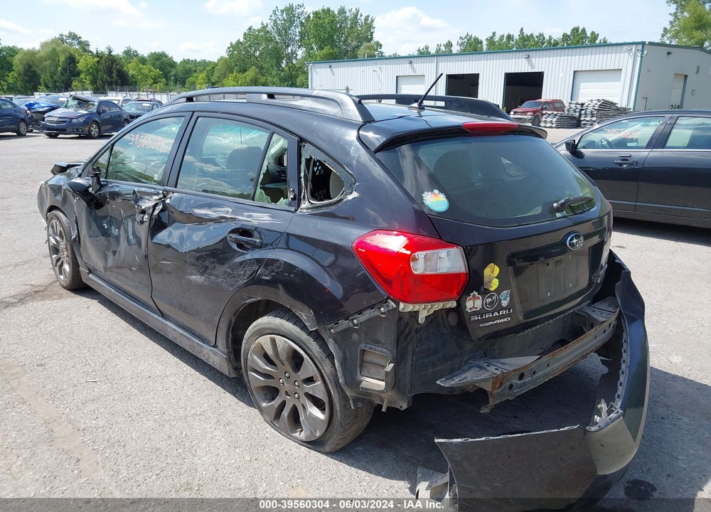 2014 SUBARU IMPREZA 2.0I SPORT LIMITED VIN: JF1GPAS60E8262861