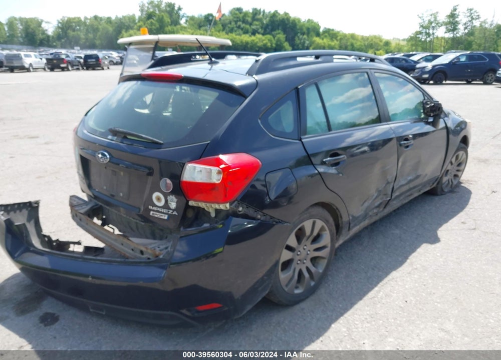 2014 SUBARU IMPREZA 2.0I SPORT LIMITED VIN: JF1GPAS60E8262861