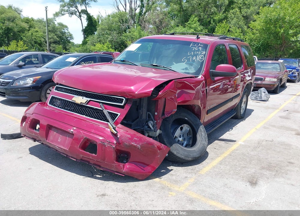 2007 CHEVROLET TAHOE LT VIN: 1GNFK13027R205791