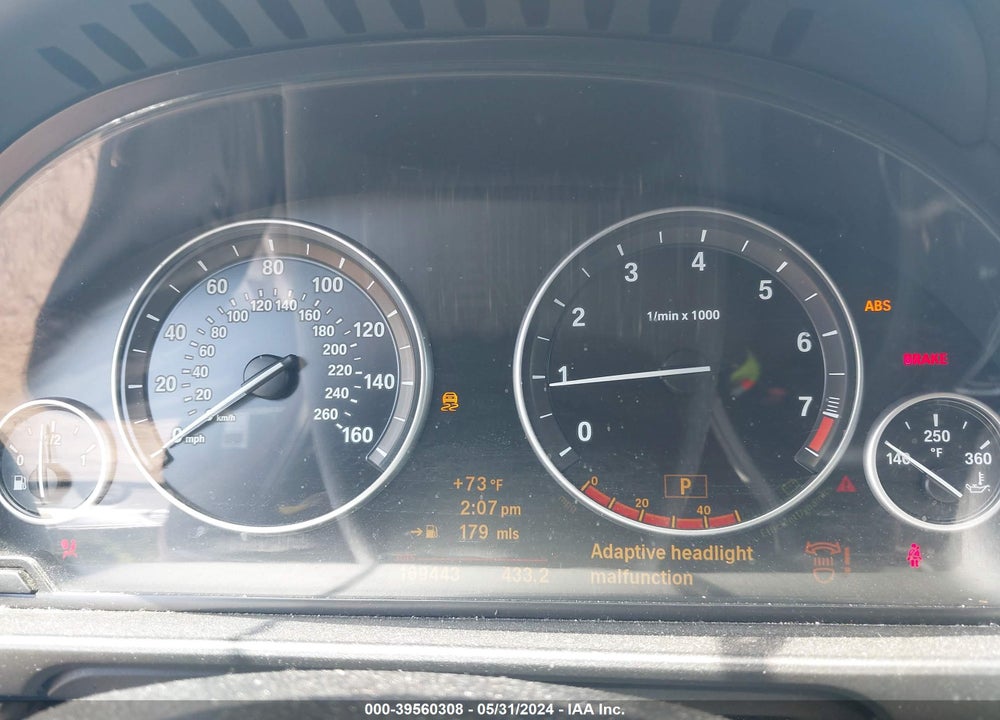 2011 BMW 528I VIN: WBAFR1C57BC673105