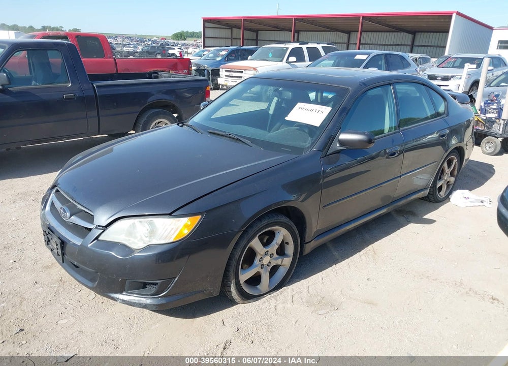 2009 SUBARU LEGACY 2.5I VIN: 4S3BL616397213051