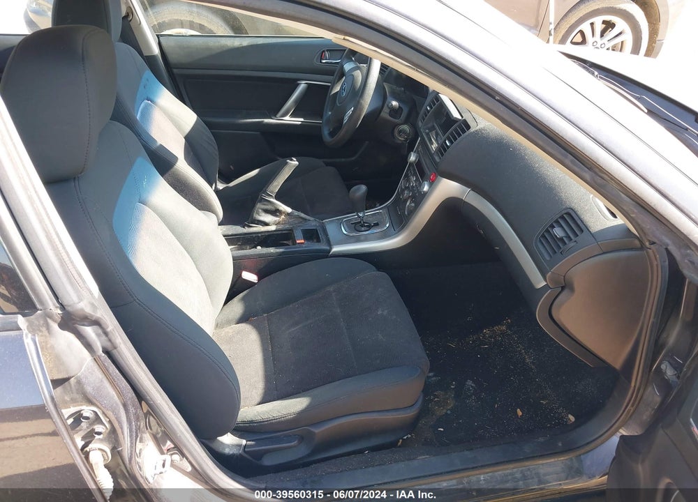 2009 SUBARU LEGACY 2.5I VIN: 4S3BL616397213051