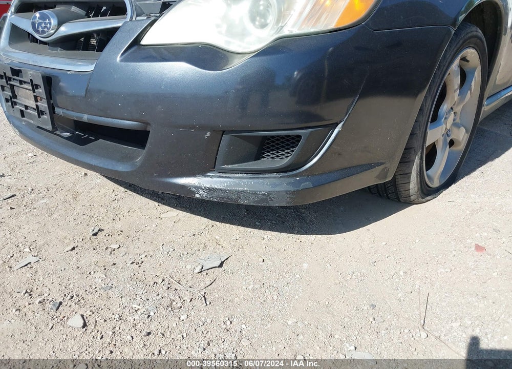 2009 SUBARU LEGACY 2.5I VIN: 4S3BL616397213051