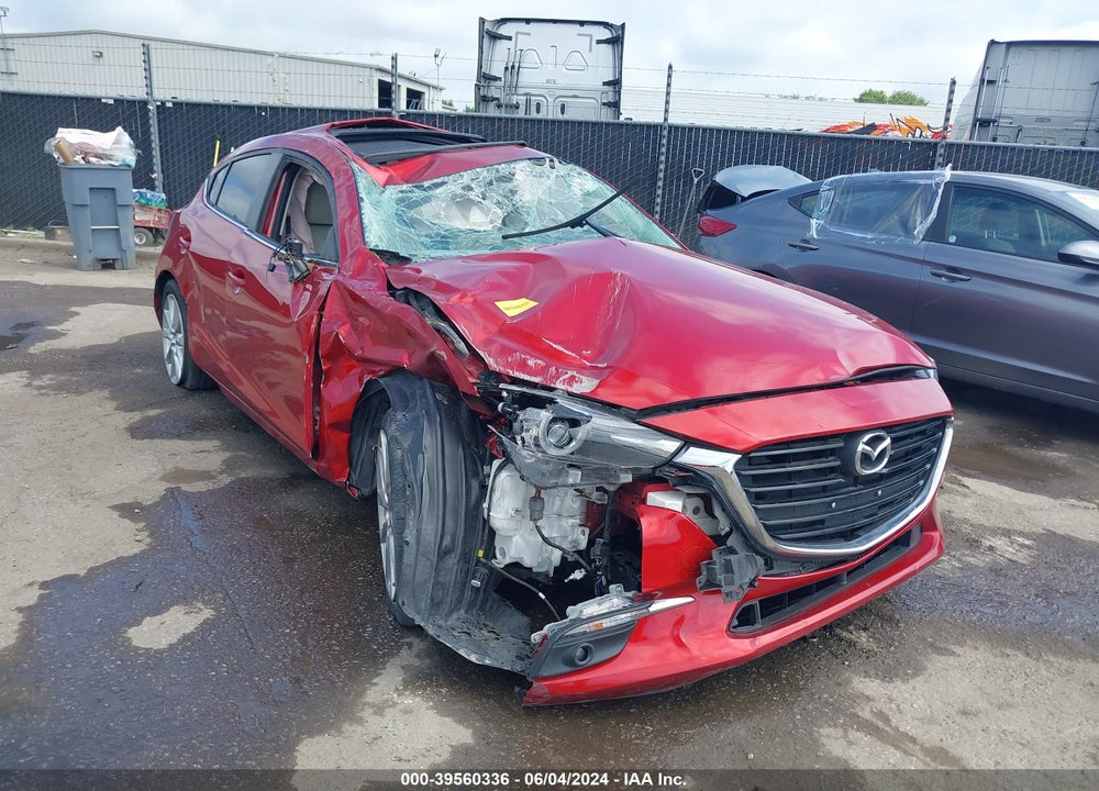 2017 MAZDA 3 GRAND TOURING VIN: JM1BN1M38H1131946