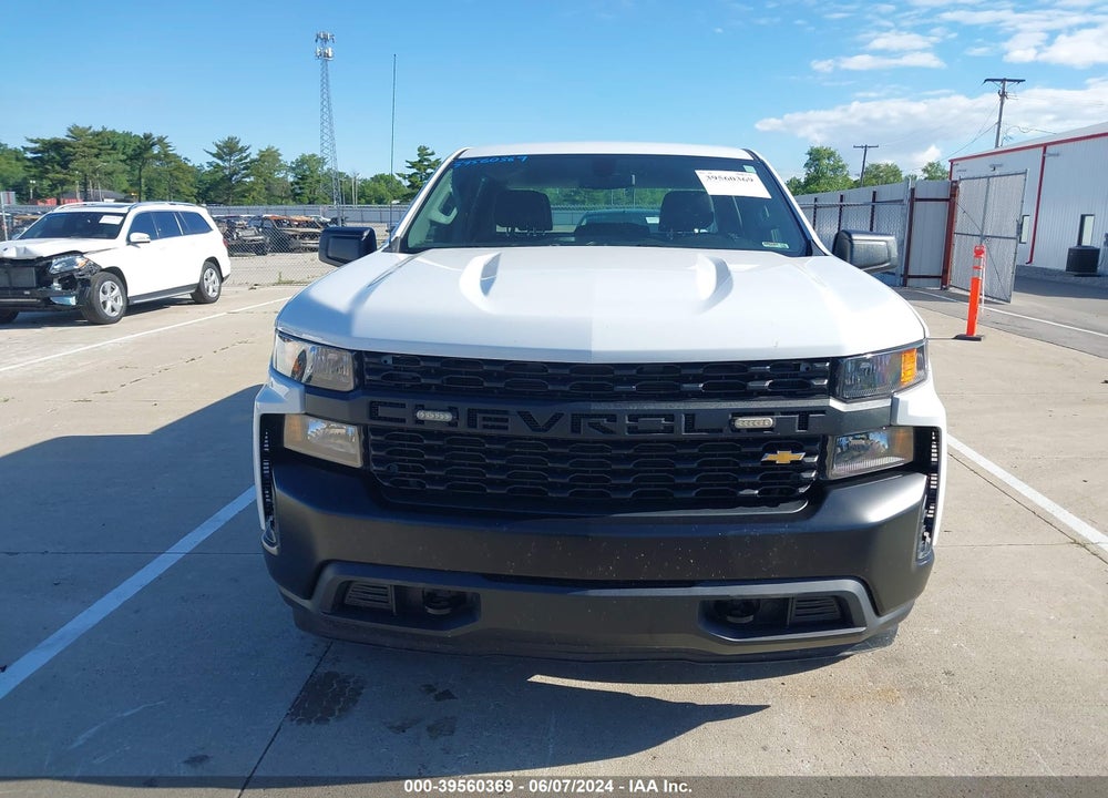 2020 CHEVROLET SILVERADO 1500 4WD SHORT BED WT VIN: 1GCPYAEH8LZ192439