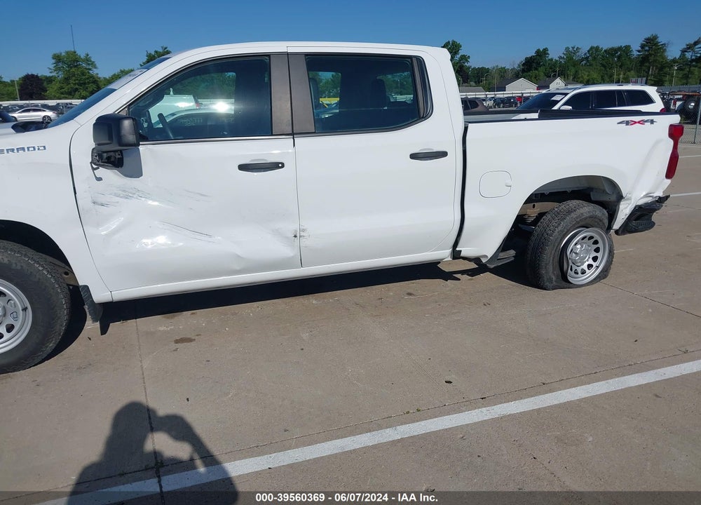 2020 CHEVROLET SILVERADO 1500 4WD SHORT BED WT VIN: 1GCPYAEH8LZ192439
