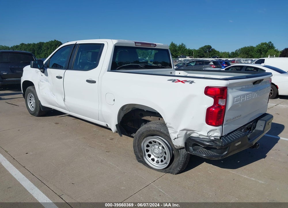 2020 CHEVROLET SILVERADO 1500 4WD SHORT BED WT VIN: 1GCPYAEH8LZ192439