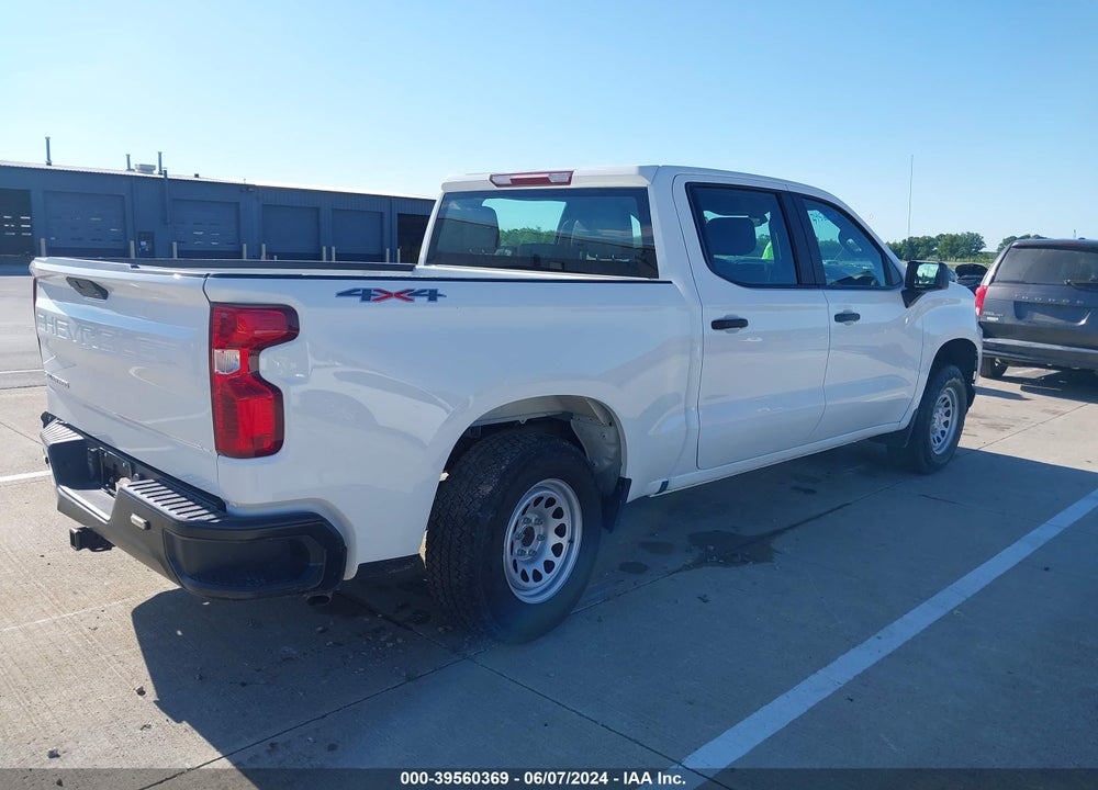 2020 CHEVROLET SILVERADO 1500 4WD SHORT BED WT VIN: 1GCPYAEH8LZ192439
