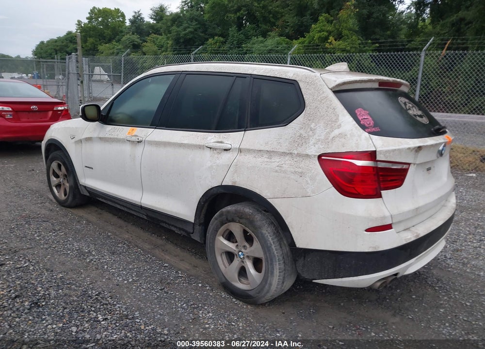 2012 BMW X3 XDRIVE28I VIN: 5UXWX5C50CL720748