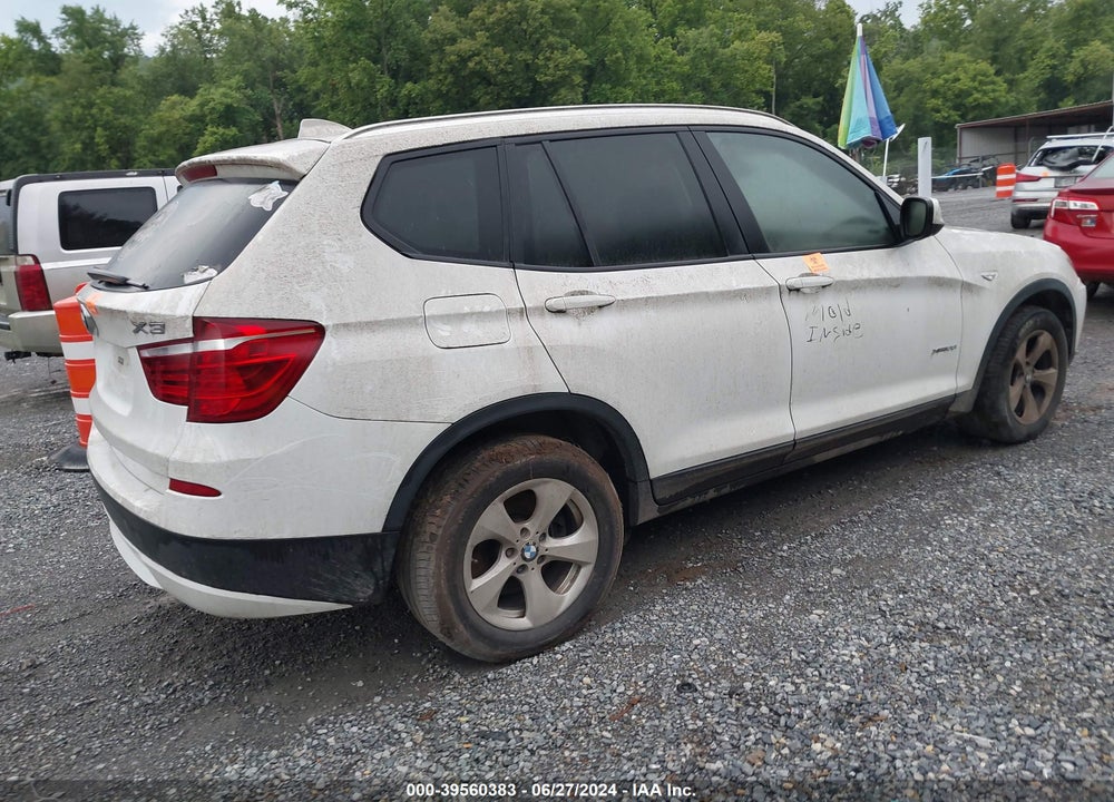 2012 BMW X3 XDRIVE28I VIN: 5UXWX5C50CL720748