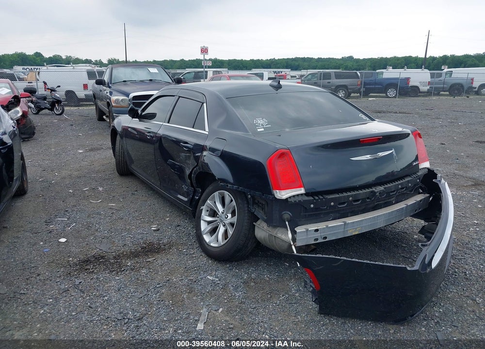 2015 CHRYSLER 300 LIMITED VIN: 2C3CCAAG3FH756517