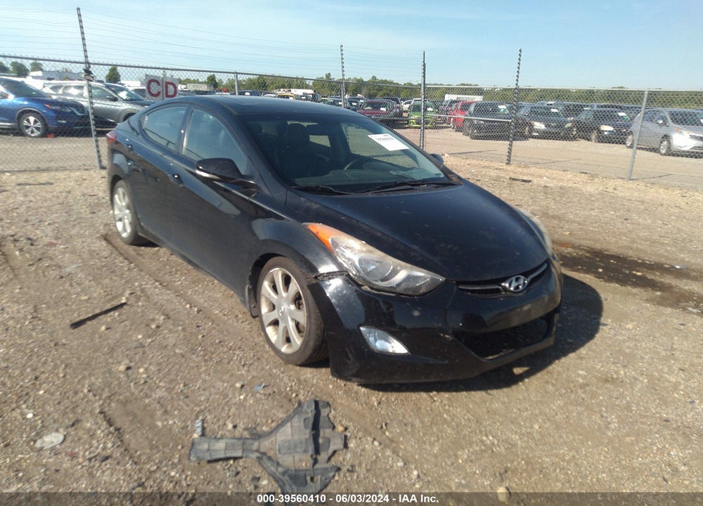 2013 HYUNDAI ELANTRA LIMITED VIN: 5NPDH4AE6DH228234