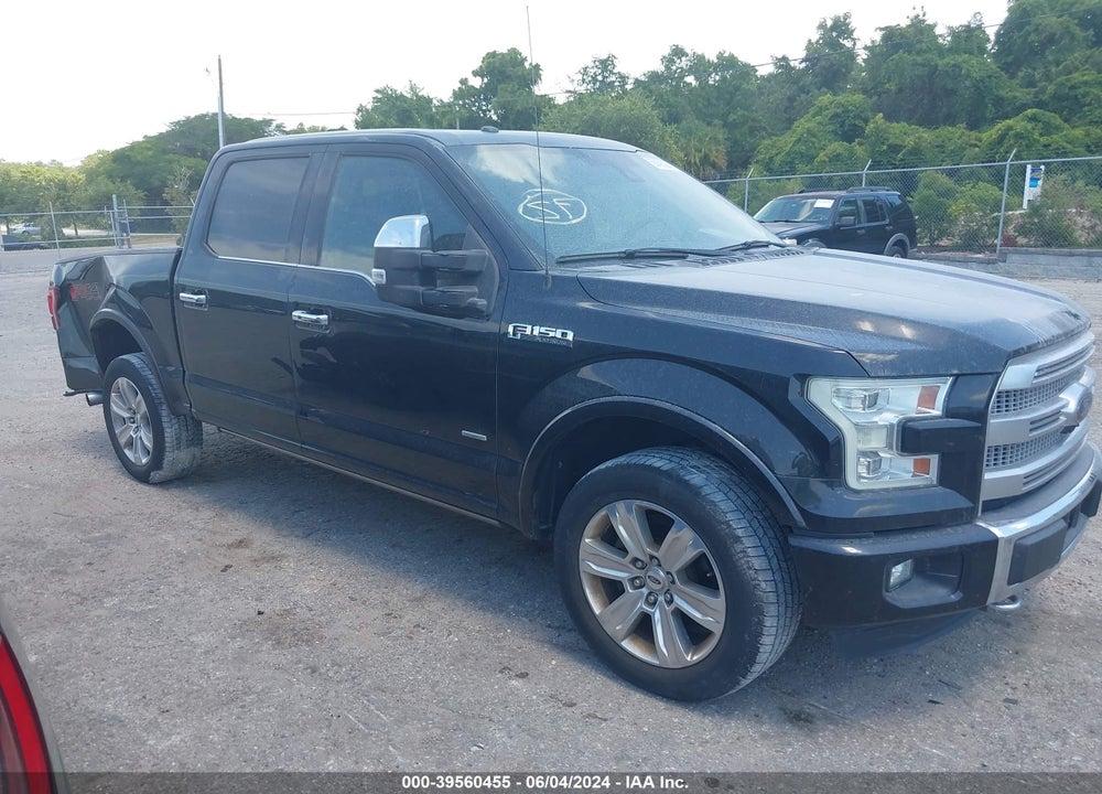 2016 FORD F-150 PLATINUM VIN: 1FTEW1EG5GFB35157