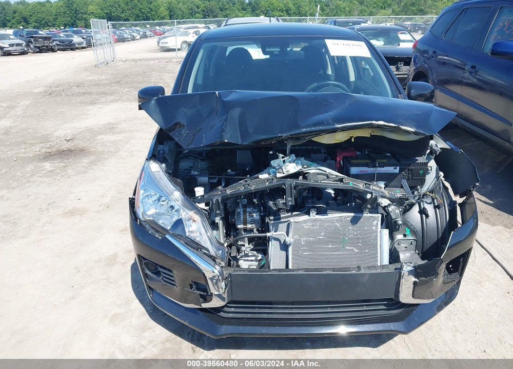 2022 MITSUBISHI MIRAGE ES/LE VIN: ML32AUHJ9NH007003