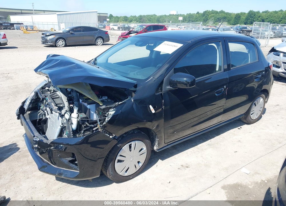 2022 MITSUBISHI MIRAGE ES/LE VIN: ML32AUHJ9NH007003