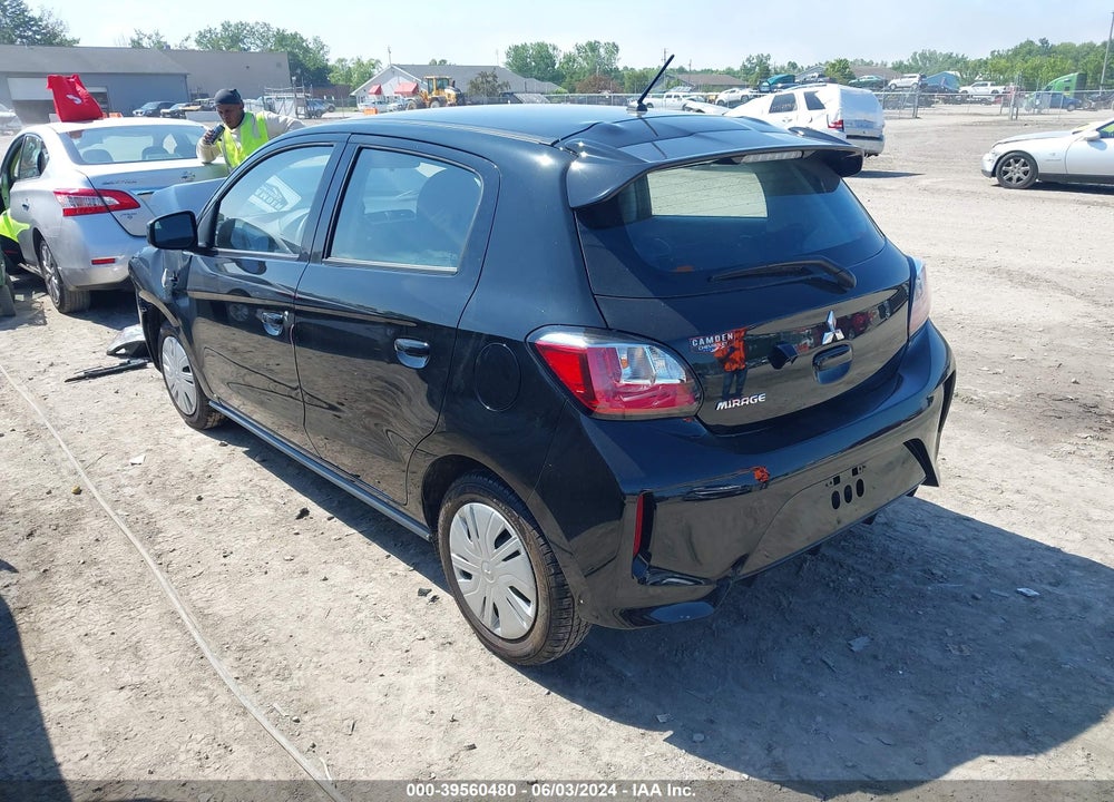 2022 MITSUBISHI MIRAGE ES/LE VIN: ML32AUHJ9NH007003
