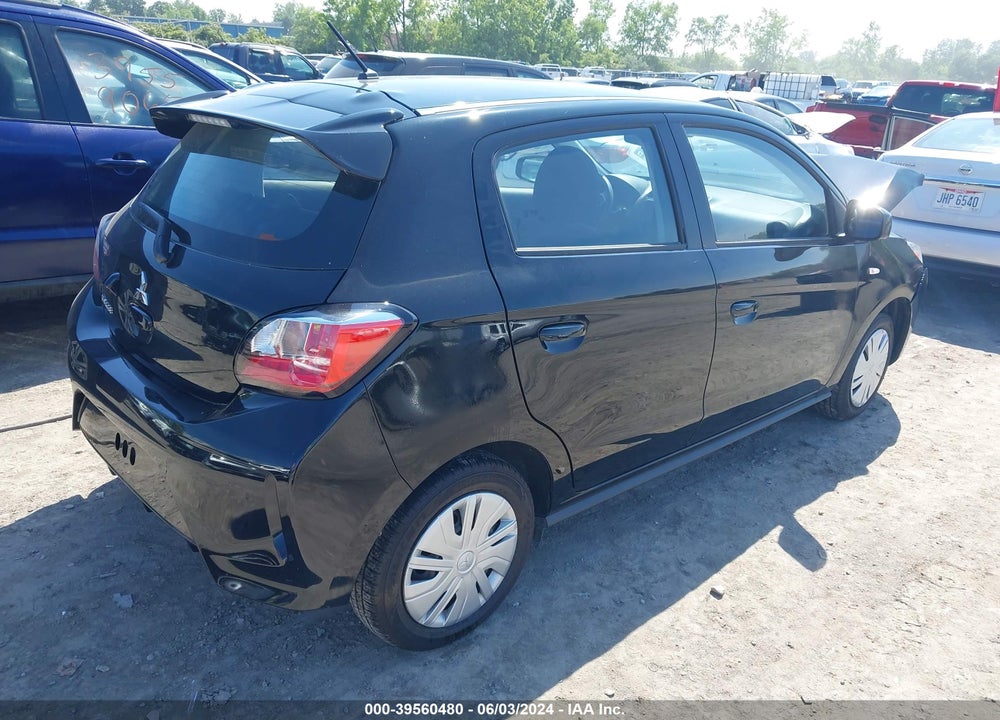 2022 MITSUBISHI MIRAGE ES/LE VIN: ML32AUHJ9NH007003