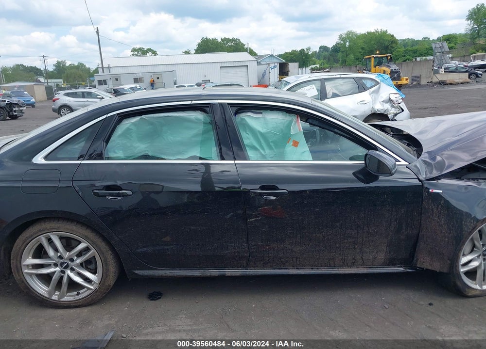 2020 AUDI A4 PREMIUM 45 TFSI QUATTRO S TRONIC VIN: WAUDNAF48LN007530