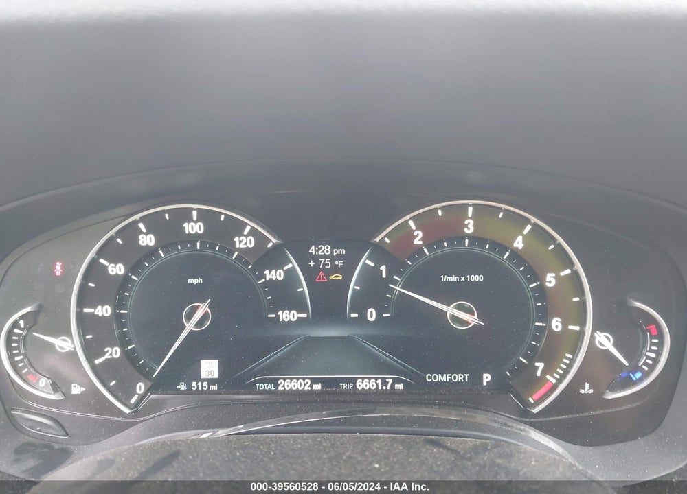 2019 BMW 540I XDRIVE VIN: WBAJE7C56KG893286