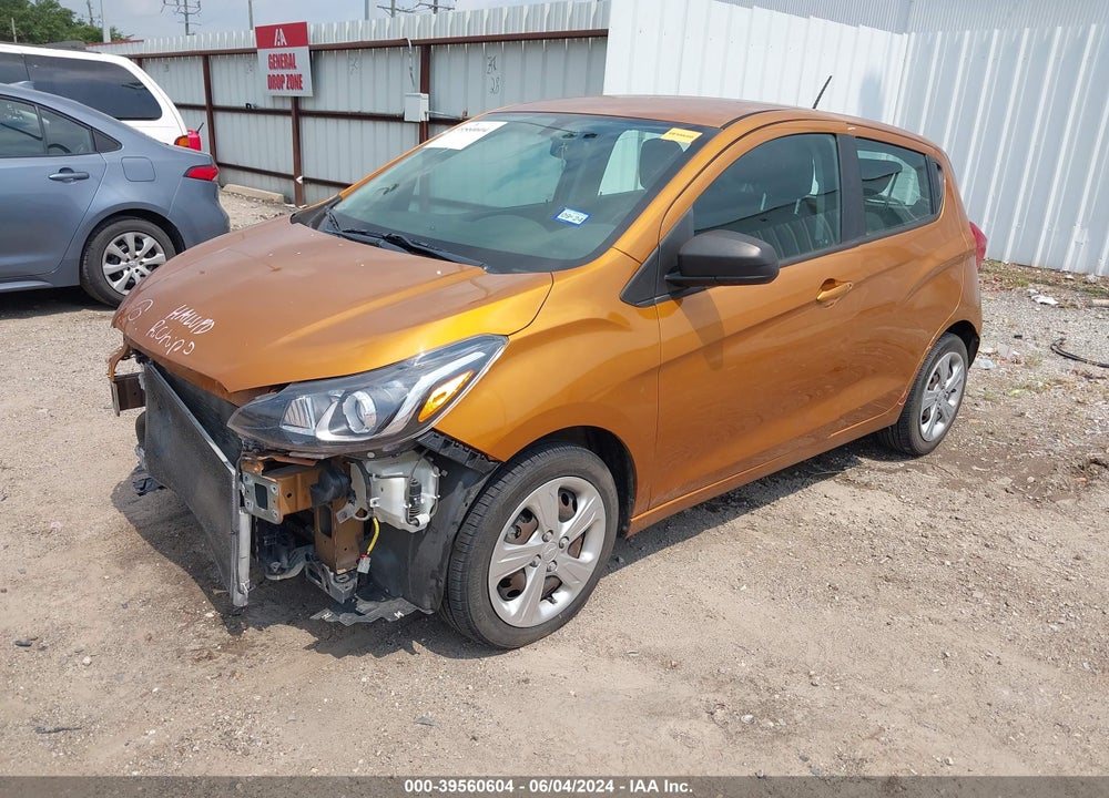 2020 CHEVROLET SPARK FWD LS AUTOMATIC VIN: KL8CB6SAXLC462772