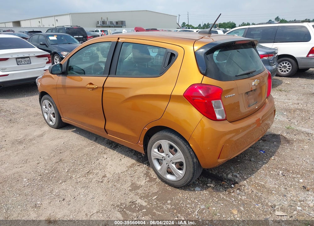 2020 CHEVROLET SPARK FWD LS AUTOMATIC VIN: KL8CB6SAXLC462772