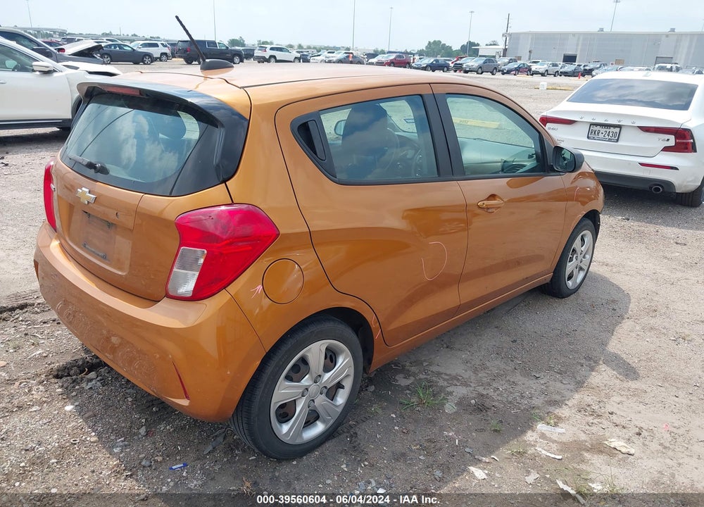 2020 CHEVROLET SPARK FWD LS AUTOMATIC VIN: KL8CB6SAXLC462772