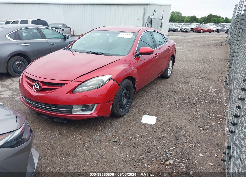 2012 MAZDA 6 I TOURING VIN: 1YVHZ8DH4C5M20644