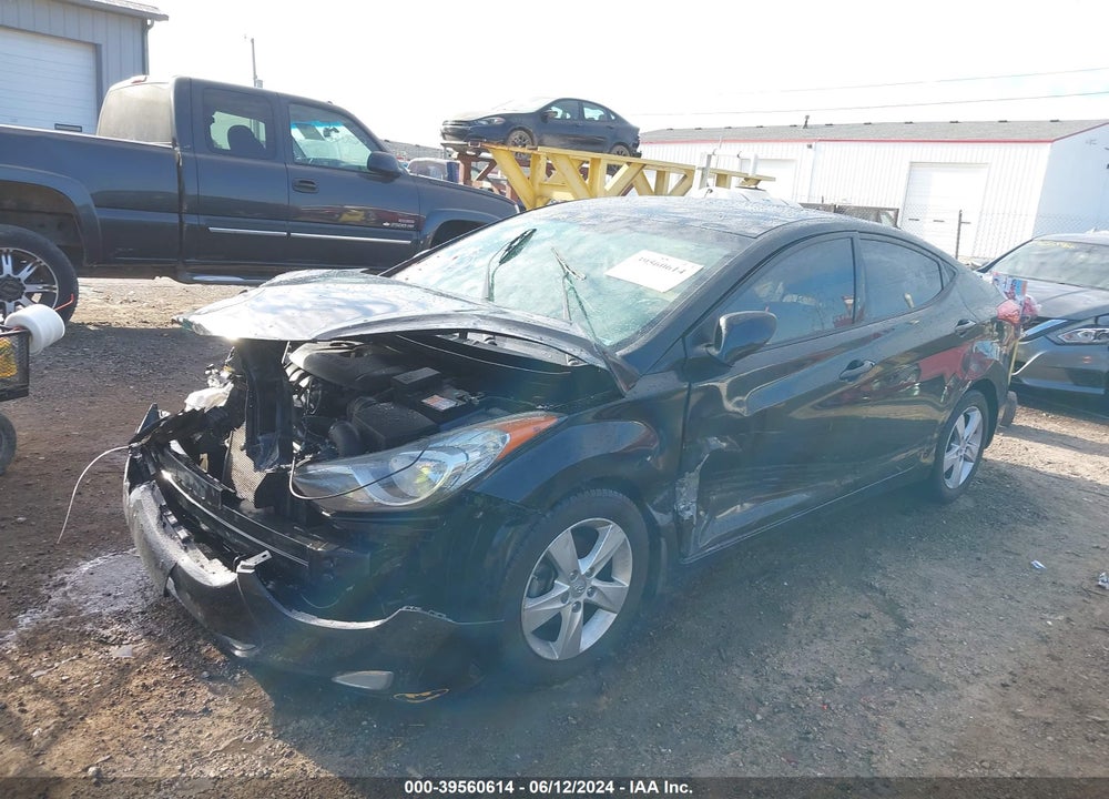 2013 HYUNDAI ELANTRA GLS VIN: 5NPDH4AE3DH327061