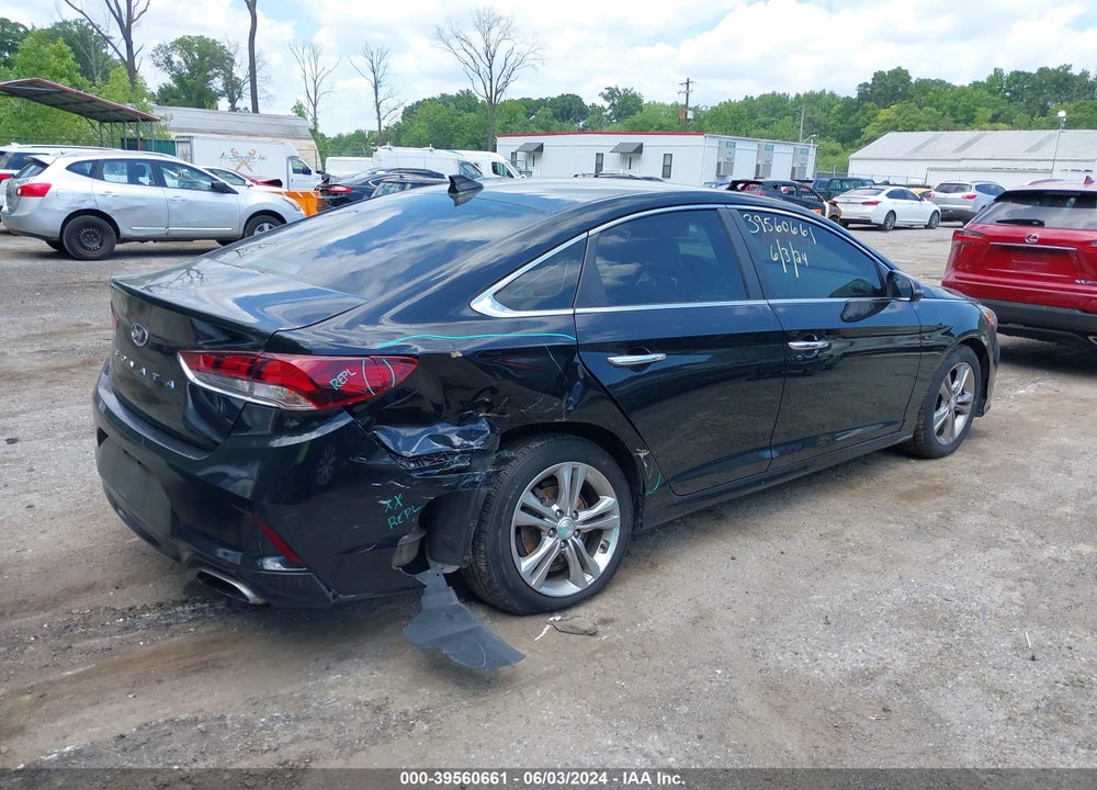 2018 HYUNDAI SONATA SEL VIN: 5NPE34AF1JH664898