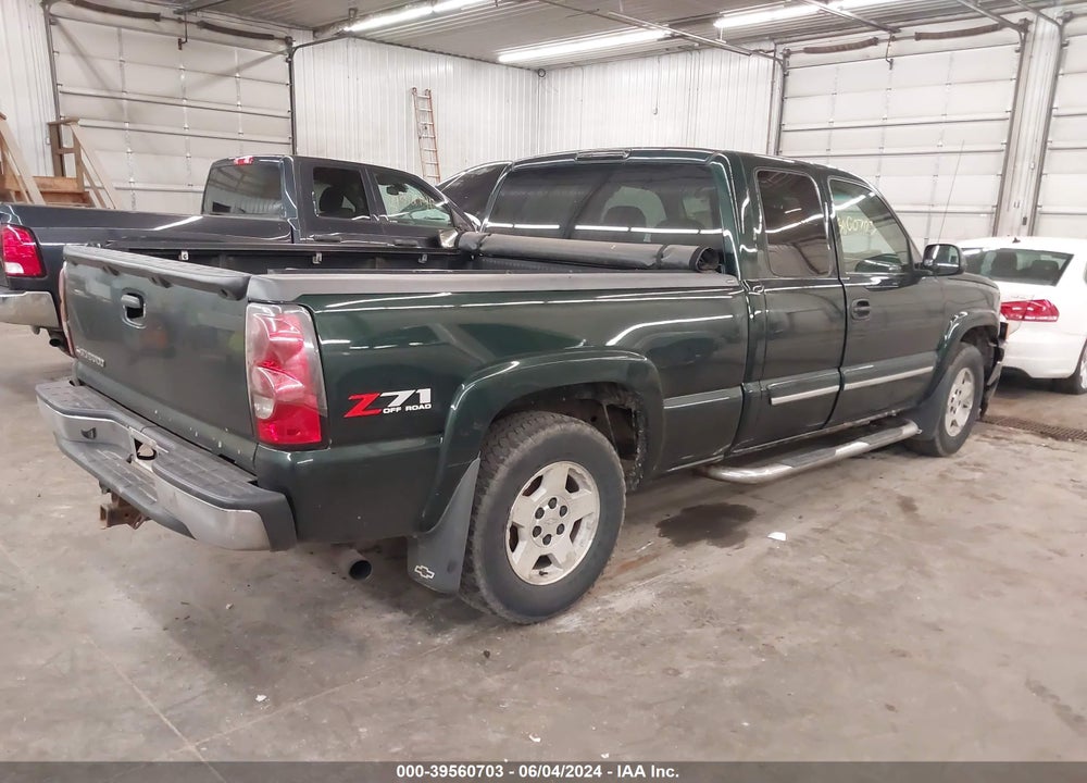2006 CHEVROLET SILVERADO 1500 LT3 VIN: 1GCEK19B66Z211721