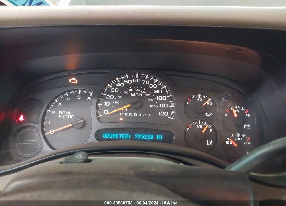 2006 CHEVROLET SILVERADO 1500 LT3 VIN: 1GCEK19B66Z211721