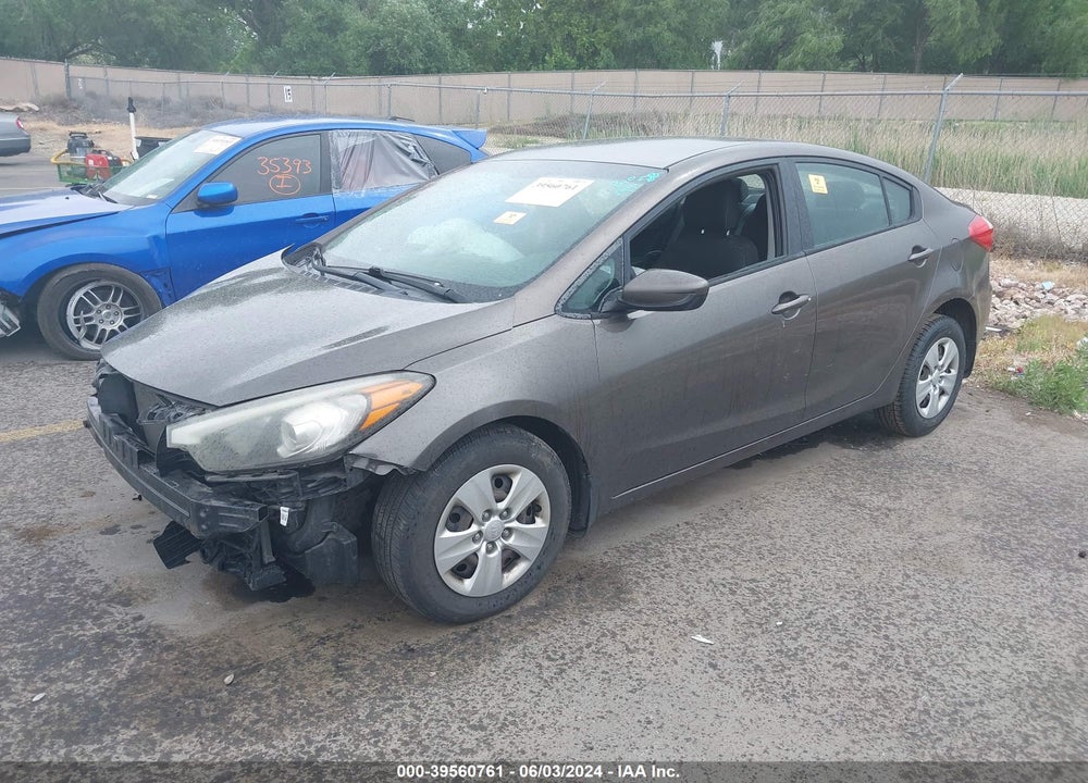 2014 KIA FORTE LX VIN: KNAFK4A68E5072067