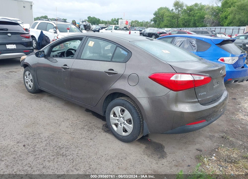 2014 KIA FORTE LX VIN: KNAFK4A68E5072067