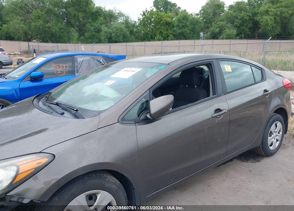 2014 KIA FORTE LX VIN: KNAFK4A68E5072067