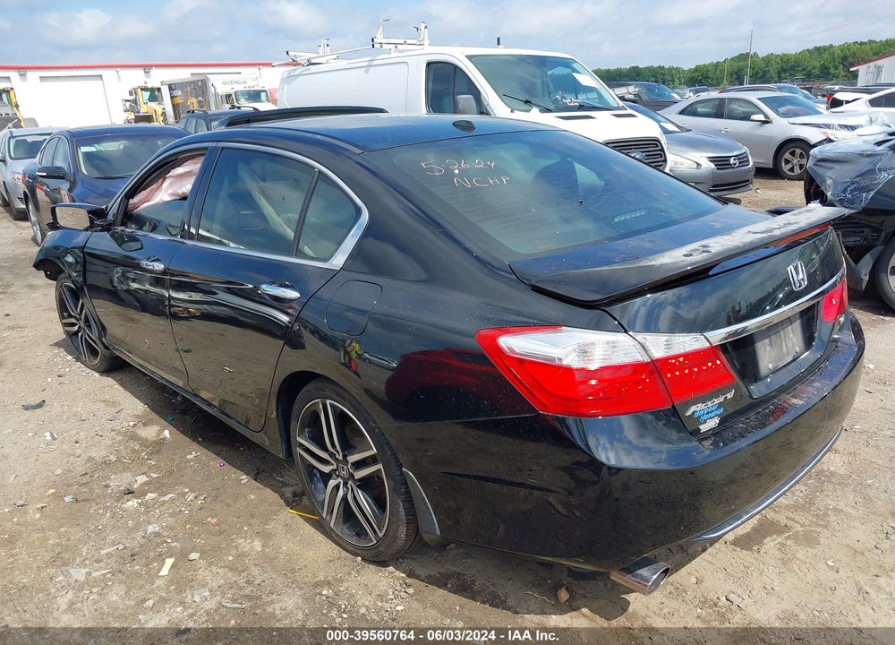 2013 HONDA ACCORD EX-L V-6 VIN: 1HGCR3F84DA000568