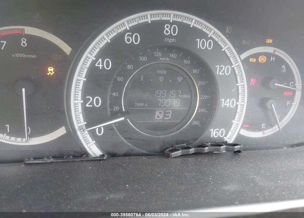 2013 HONDA ACCORD EX-L V-6 VIN: 1HGCR3F84DA000568