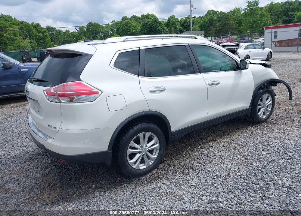 2016 NISSAN ROGUE SV VIN: KNMAT2MV1GP688850