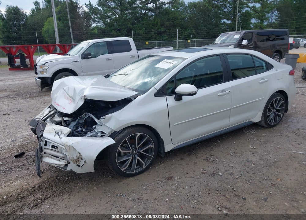 2022 TOYOTA COROLLA XSE VIN: 5YFT4MCEXNP131059