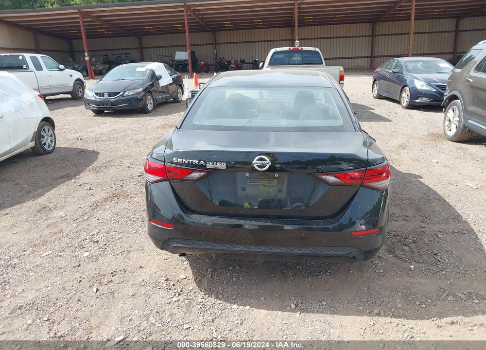 2022 NISSAN SENTRA S XTRONIC CVT VIN: 3N1AB8BV1NY240213