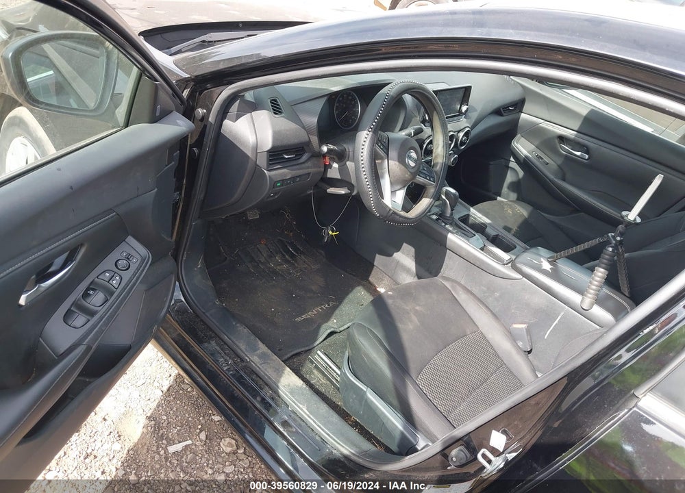 2022 NISSAN SENTRA S XTRONIC CVT VIN: 3N1AB8BV1NY240213