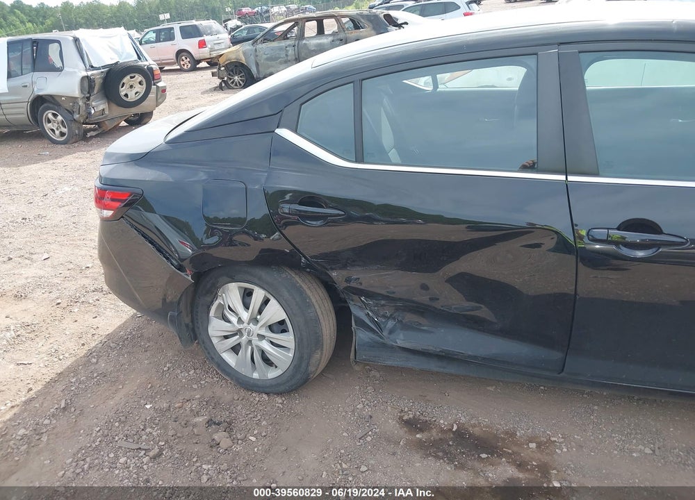 2022 NISSAN SENTRA S XTRONIC CVT VIN: 3N1AB8BV1NY240213