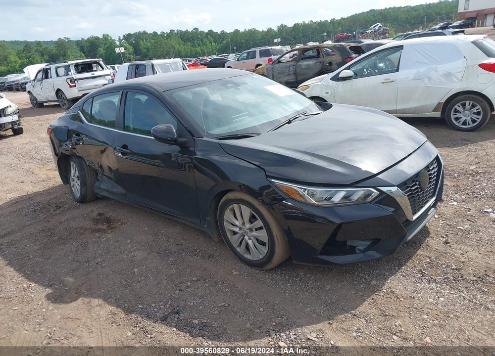 2022 NISSAN SENTRA S XTRONIC CVT VIN: 3N1AB8BV1NY240213