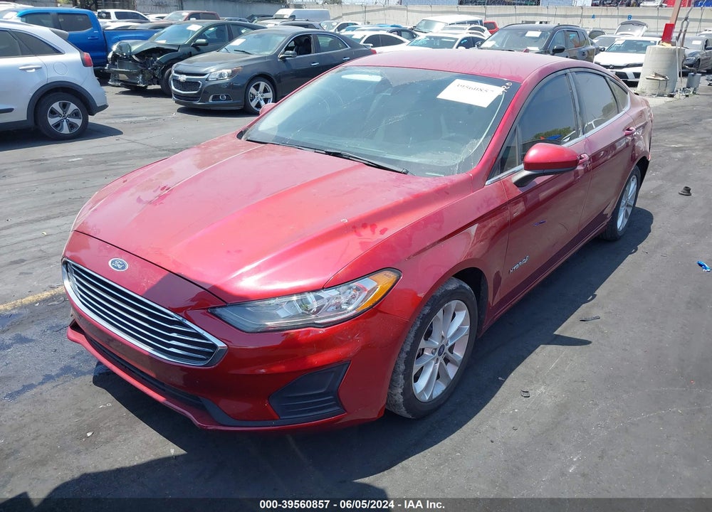 2019 FORD FUSION HYBRID SE VIN: 3FA6P0LU0KR220588