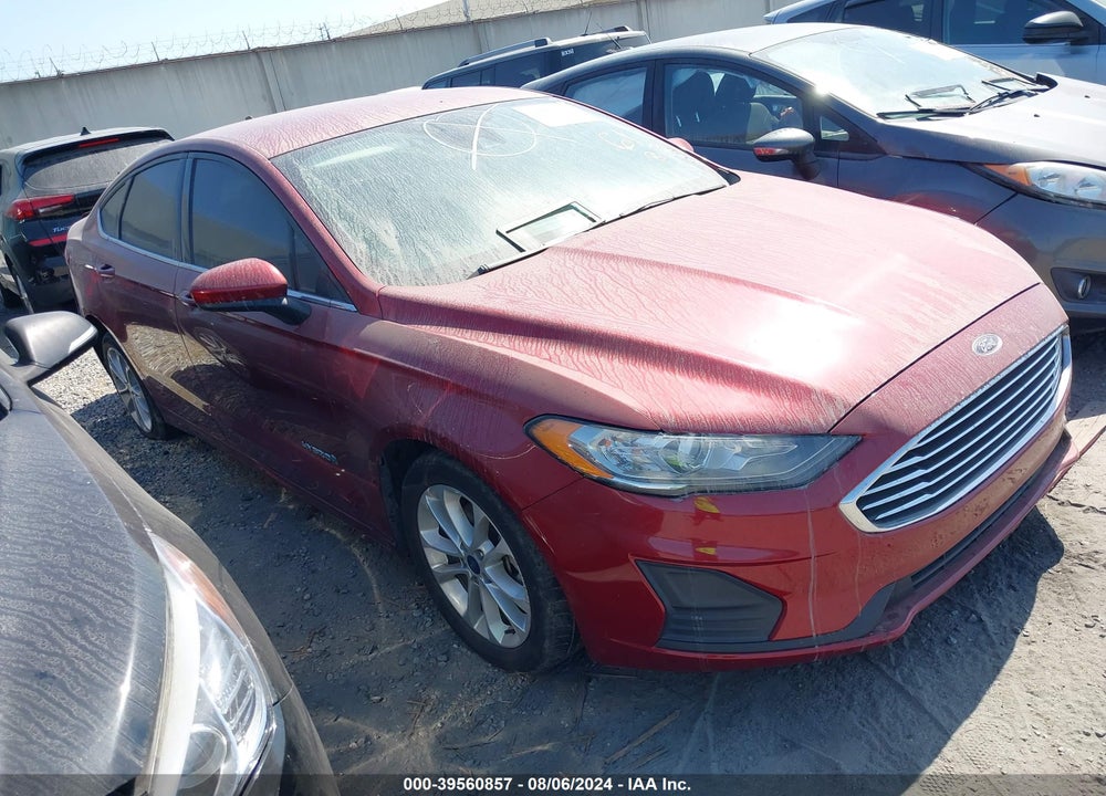 2019 FORD FUSION HYBRID SE VIN: 3FA6P0LU0KR220588