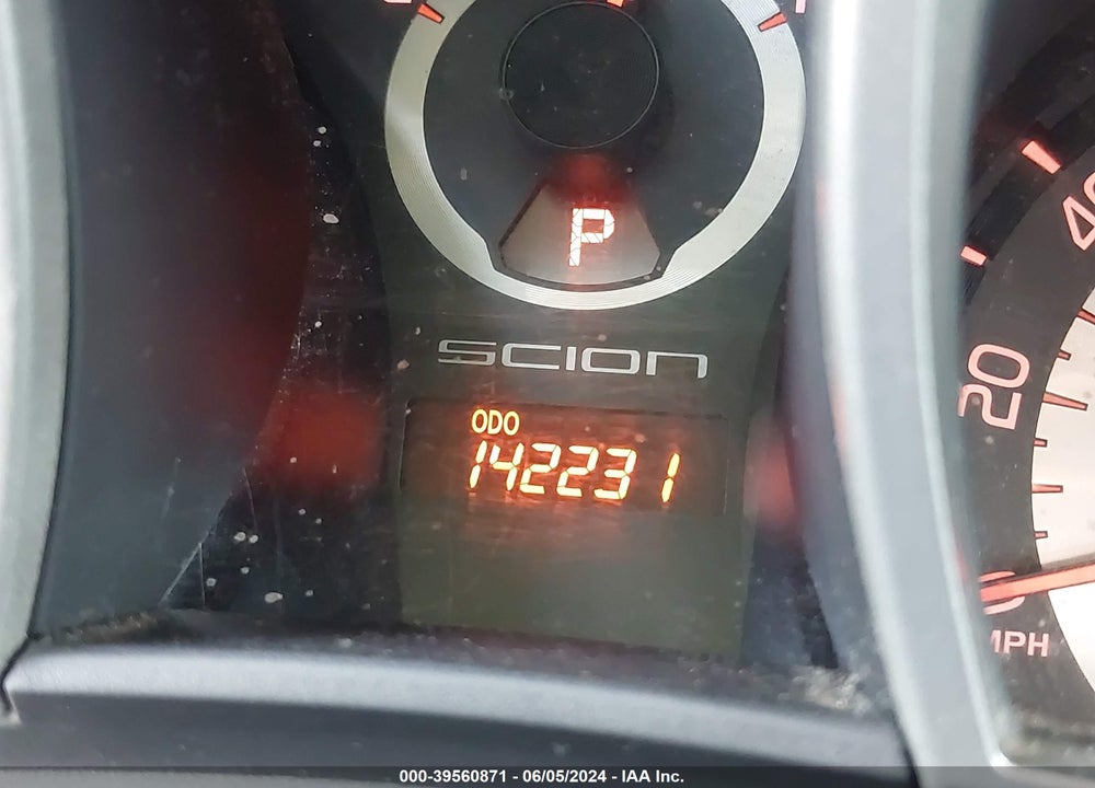 2012 SCION TC VIN: JTKJF5C70C3038316