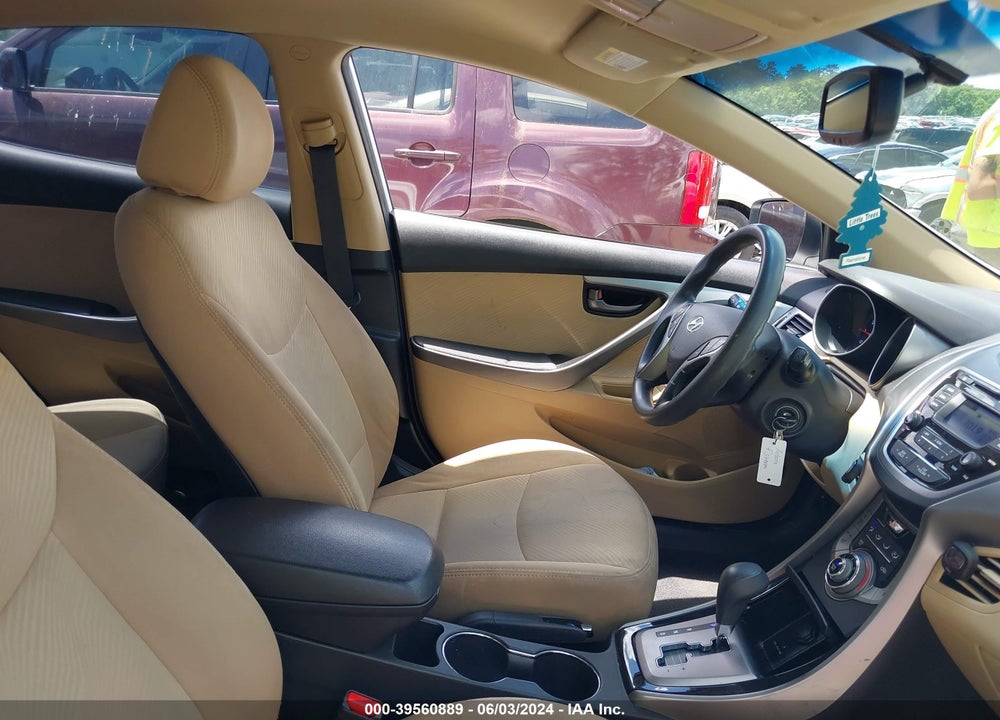 2013 HYUNDAI ELANTRA GLS VIN: 5NPDH4AE9DH389113